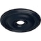 Ekena Millwork Bradford Ceiling Medallion (Canopies up to 4 3/8"), 18 1/8"OD x 3 3/4"ID x 1 1/8"P, Midnight Dream CM18BRMDF - alternate 3